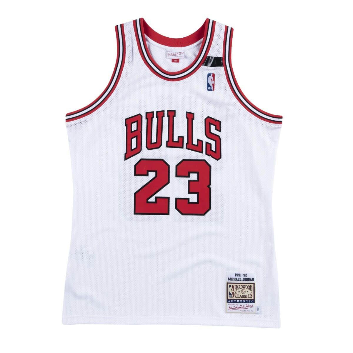 KoszulkaMitchell & Ness Jordan Chicago Bulls 91-92 -AJY4LG19006-CBUWHIT91MJO