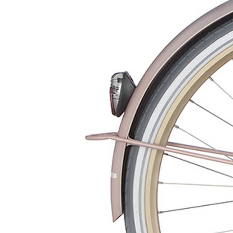 Błotnik tylny Cortina U4 28 Mahoniowy Róż Mat 1280x58mm