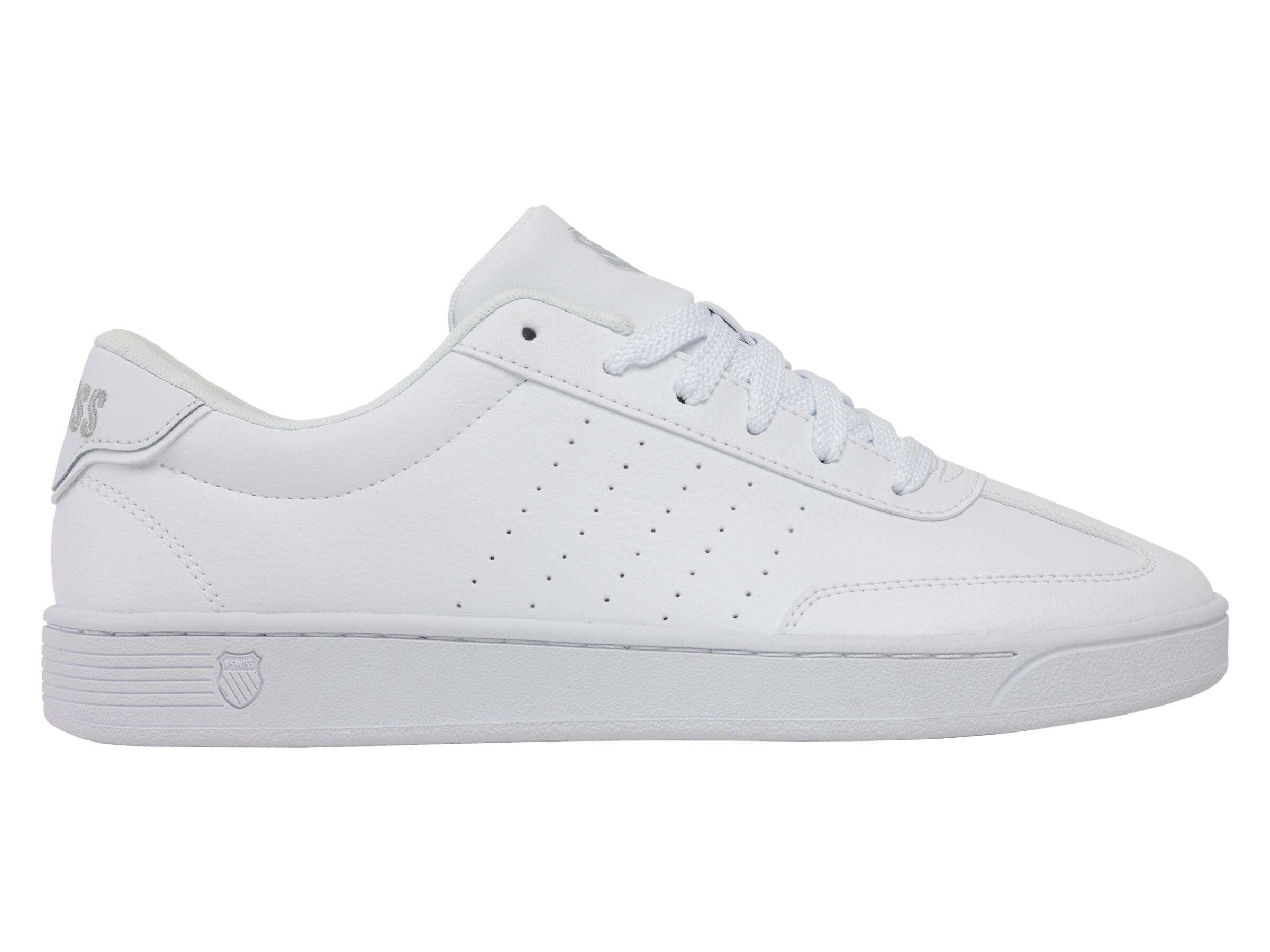 Sneakersy męskie K-swiss COURT BALBOA SYN na co dzień białe (04736-106-M)
