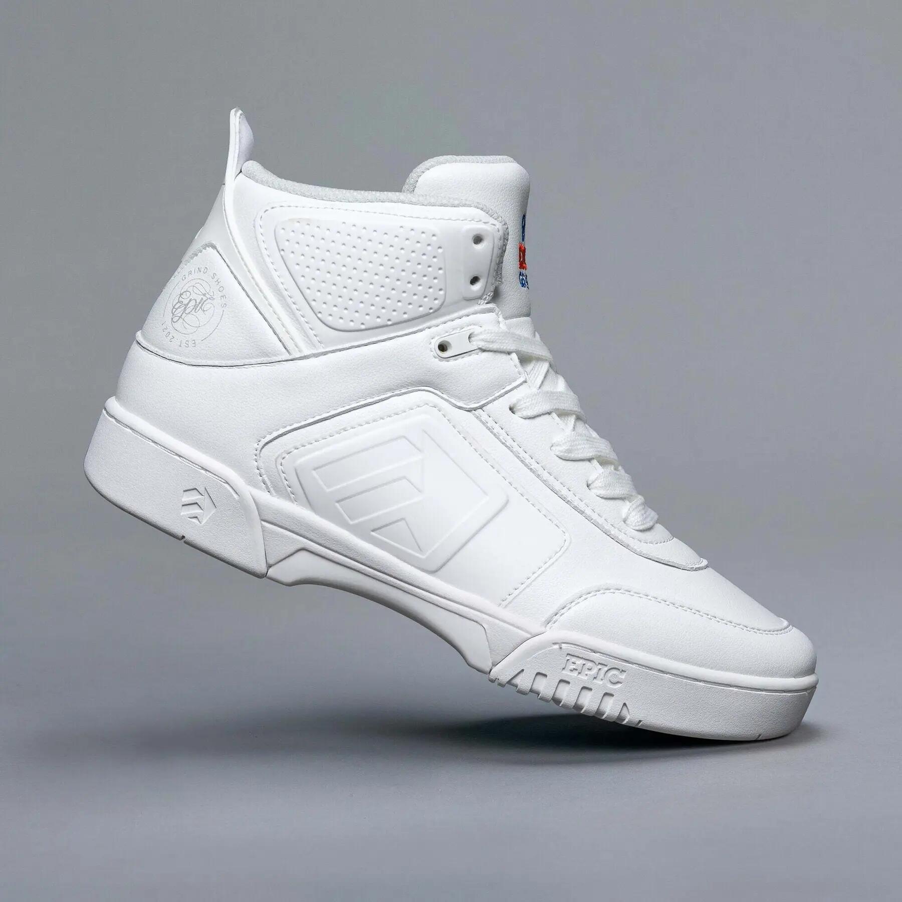 Buty do skateboardingu Epic Brands Clean White