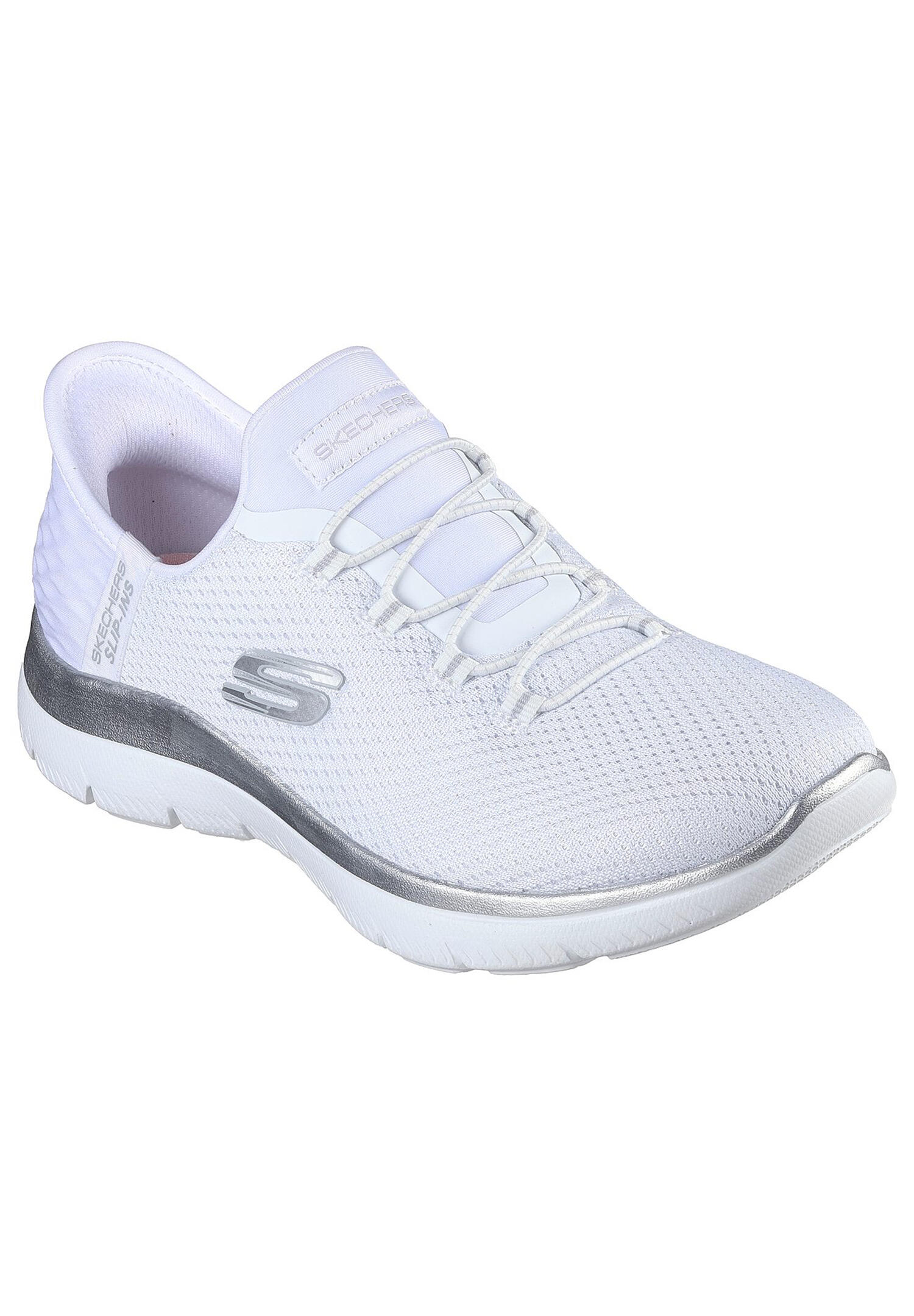 Buty SKECHERS SLIP-INS SUMMITS - DIAMOND DREAM Biały