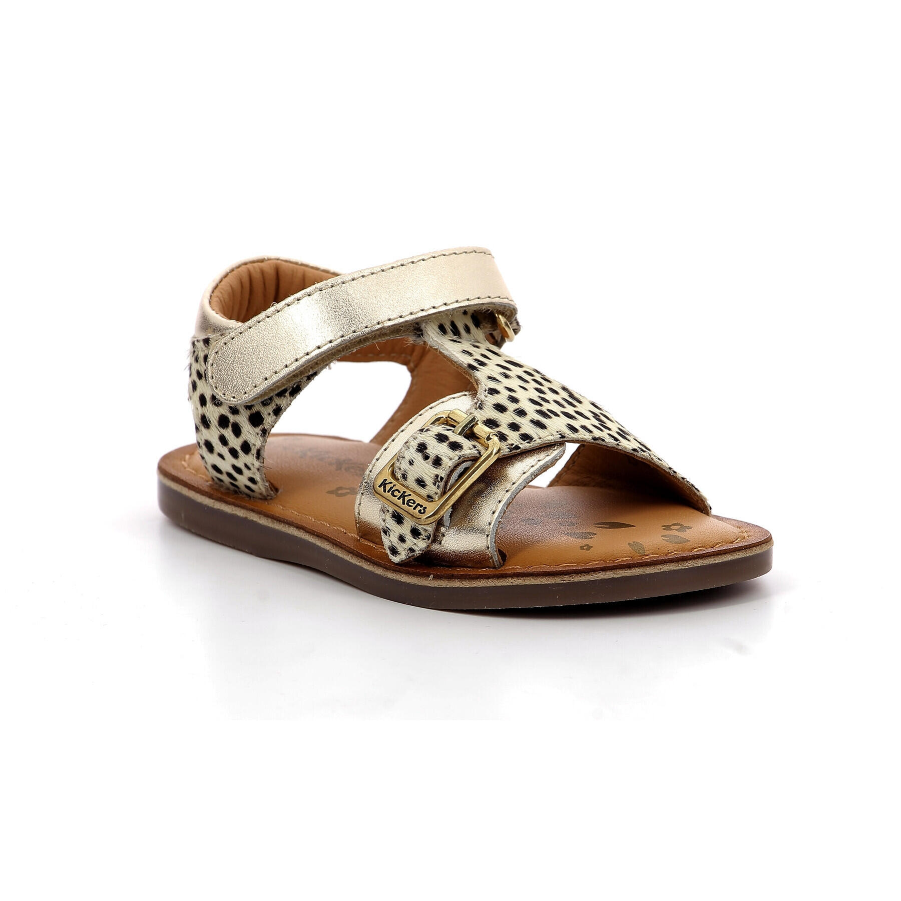 Sandały dziecięce Kickers DIAZZ OR PONY