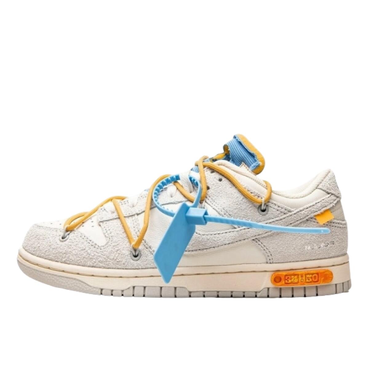 Buty do chodzenia dla dorosłych Nike Dunk Low Off-White Lot 34