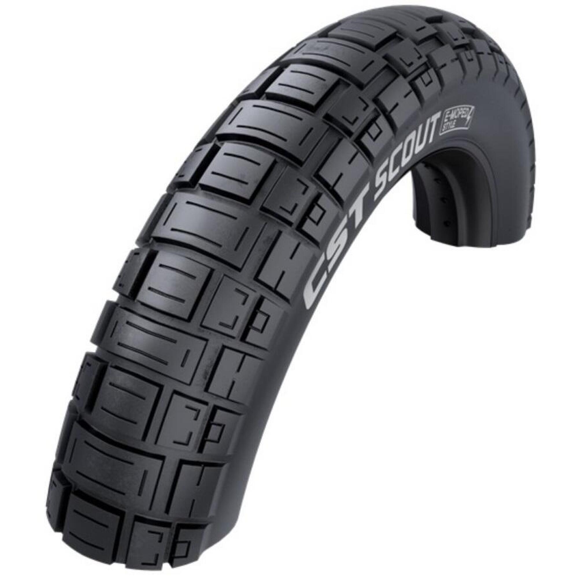 Opona Zewnętrzna Scout 20 X 4.00/ 100-406 Mm - Czarna Z Odblaskiem