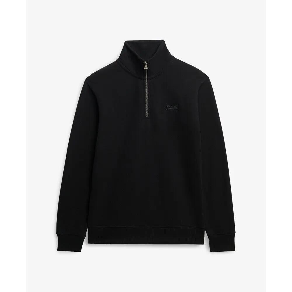 Bluza z zamkiem błyskawicznym Superdry Essential Logo Henley