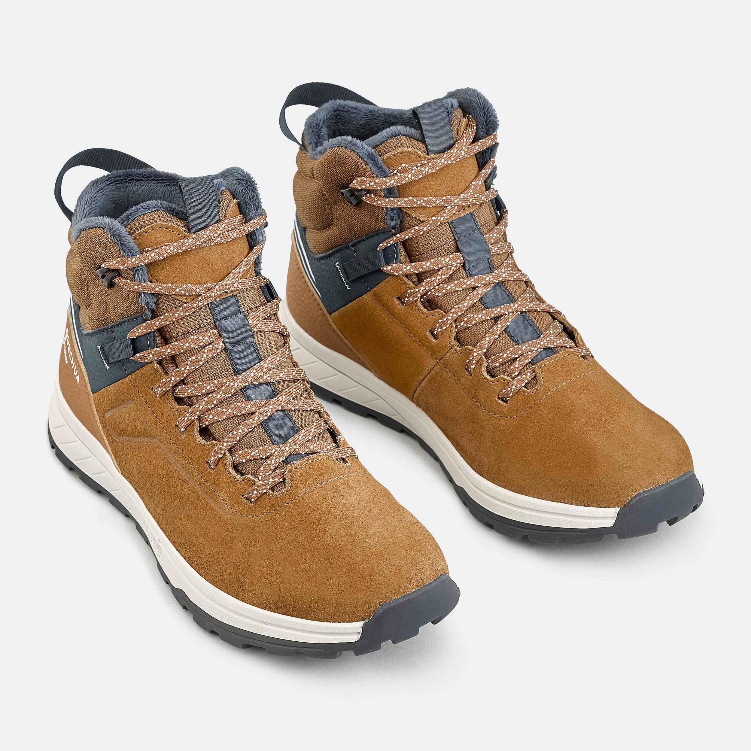 Buty turystyczne dla dzieci Quechua SH500 Warm sznurowane wodoodporne