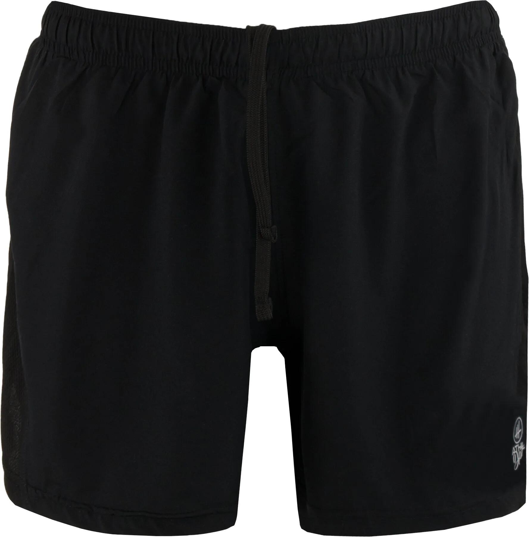 Damskie spodenki do biegania Athl. dpt Tedofora, czarne, 2XL