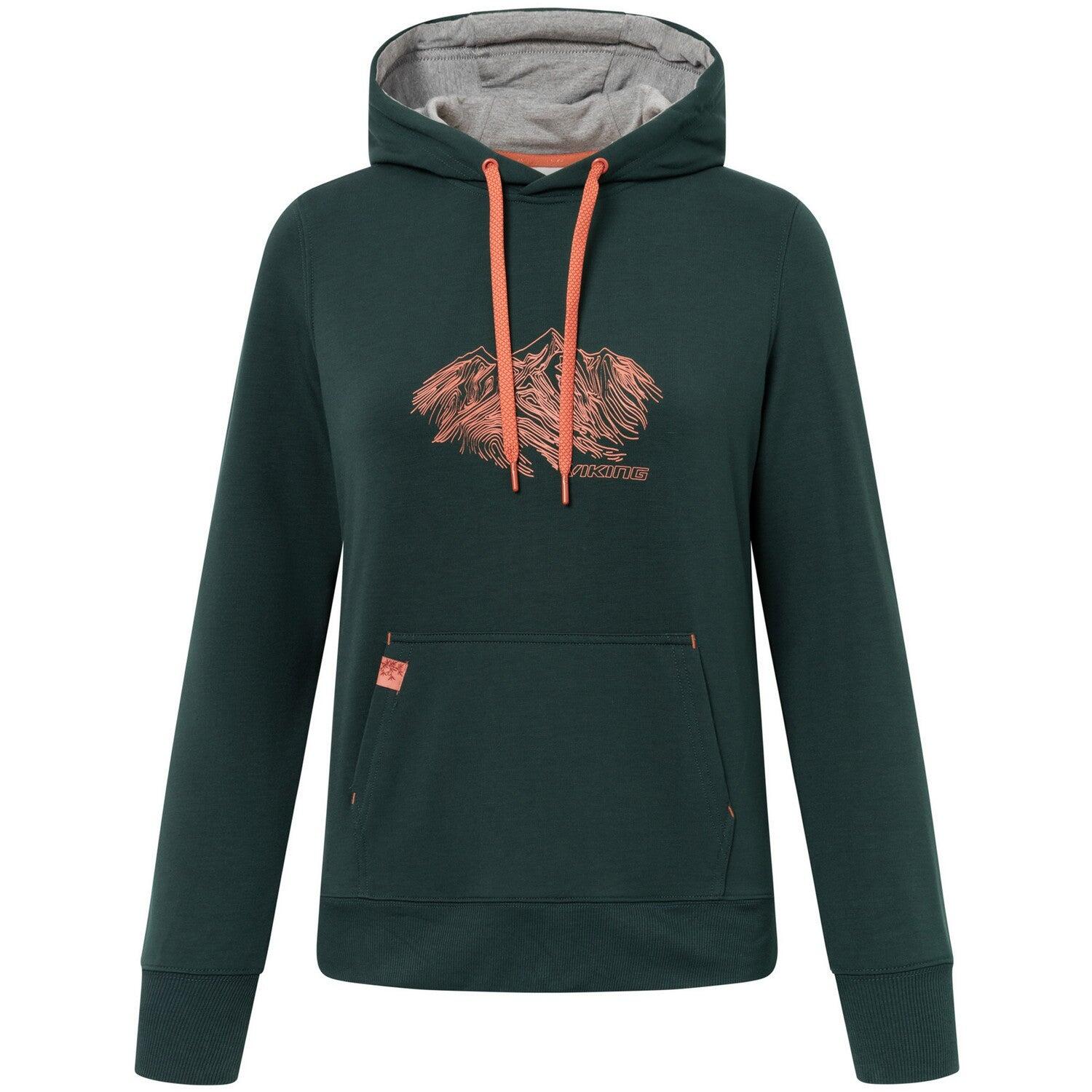 Bluza z kapturem damska Viking Panaka Hoodie Bamboo