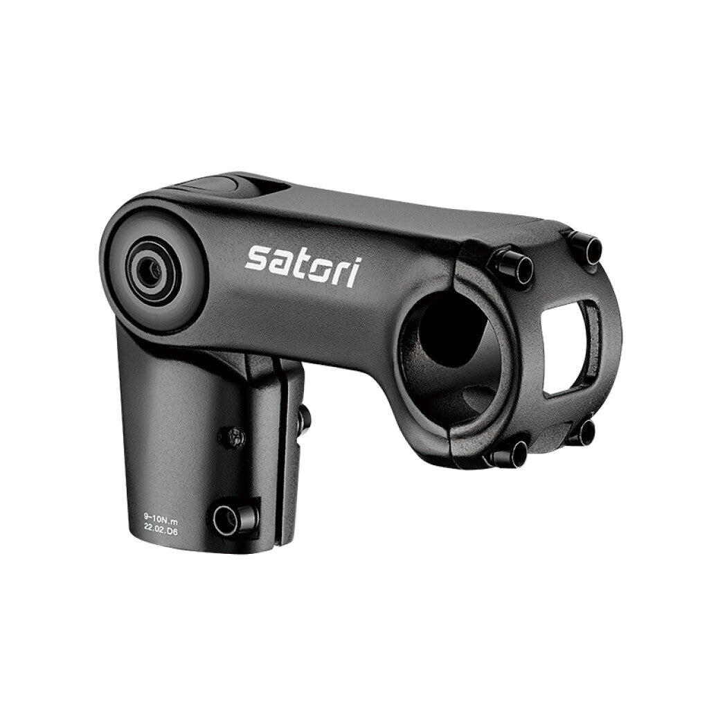 Satori Hatchback regulowany mostek 31,8 mm 110 mm matowy czarny