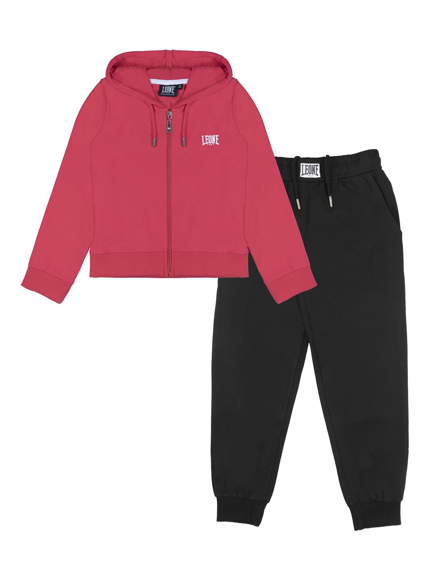 Dres dziewczęcy Leone Sporty z bawełny nieczesanej