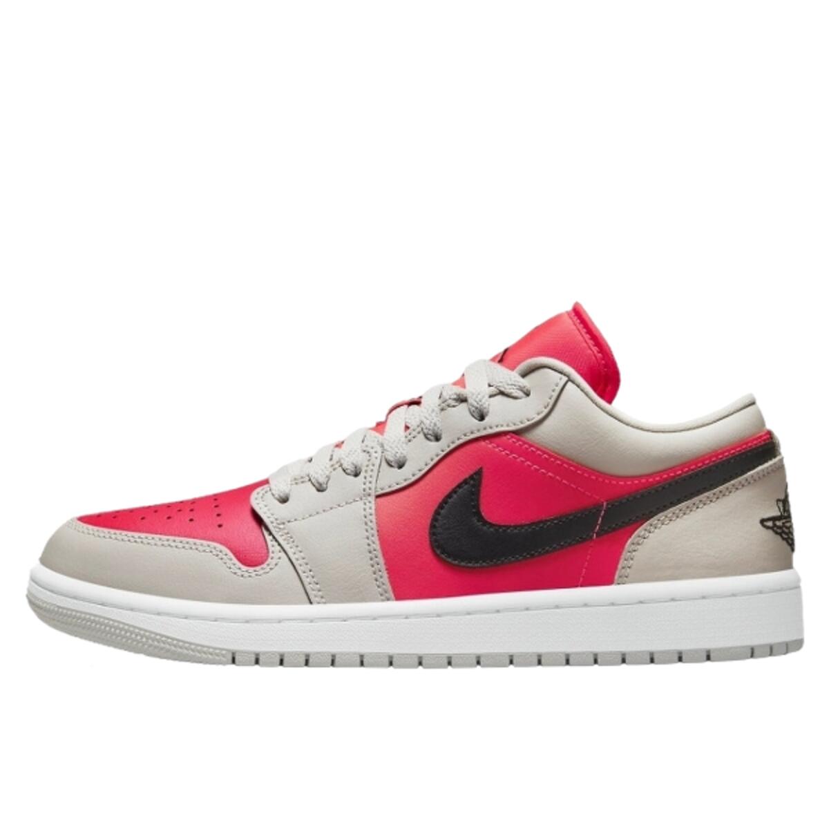 Air Jordan 1 Retro Low Light Iron Ore Siren Red