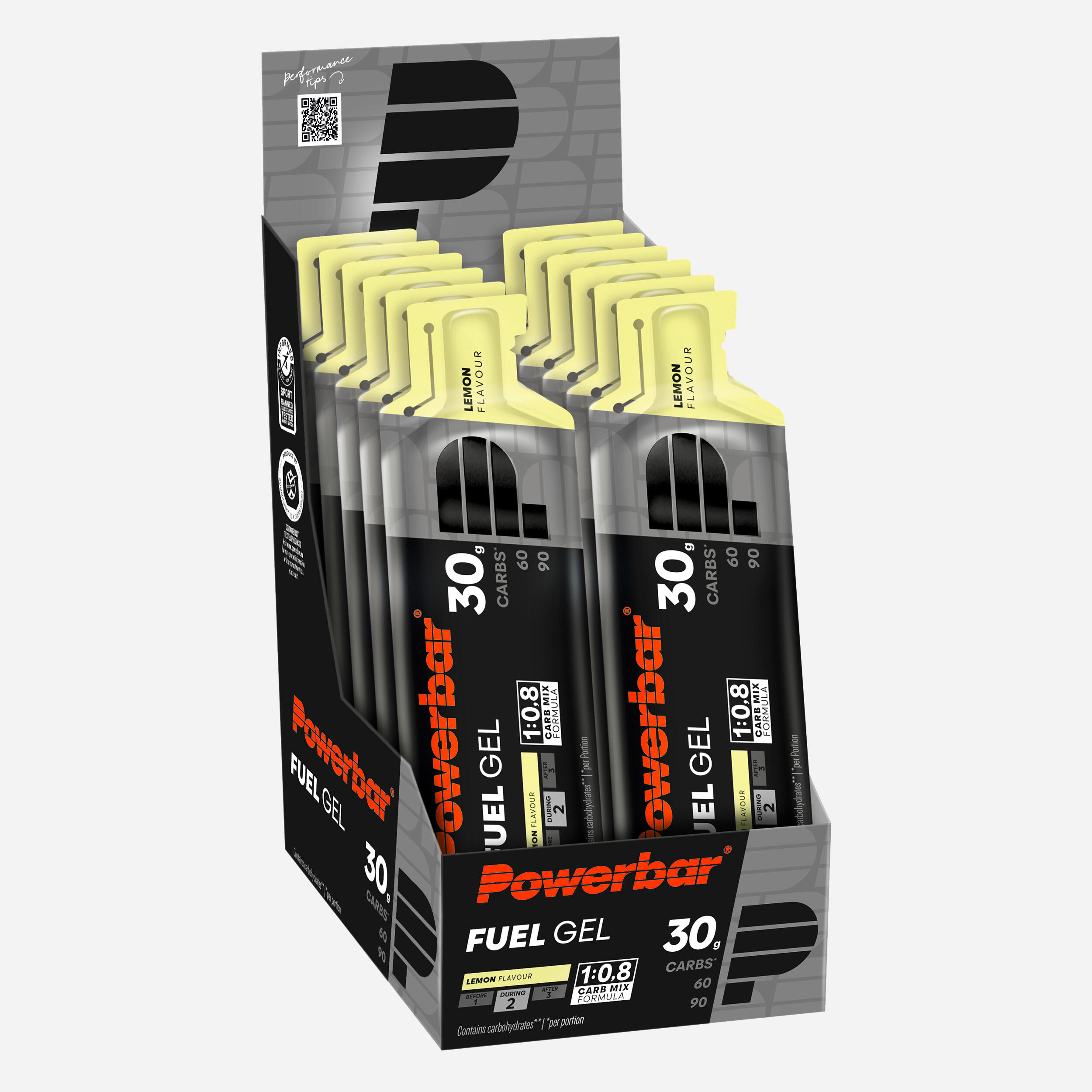 Żel energetyczny PowerBar cytrynowy Blackline x 12