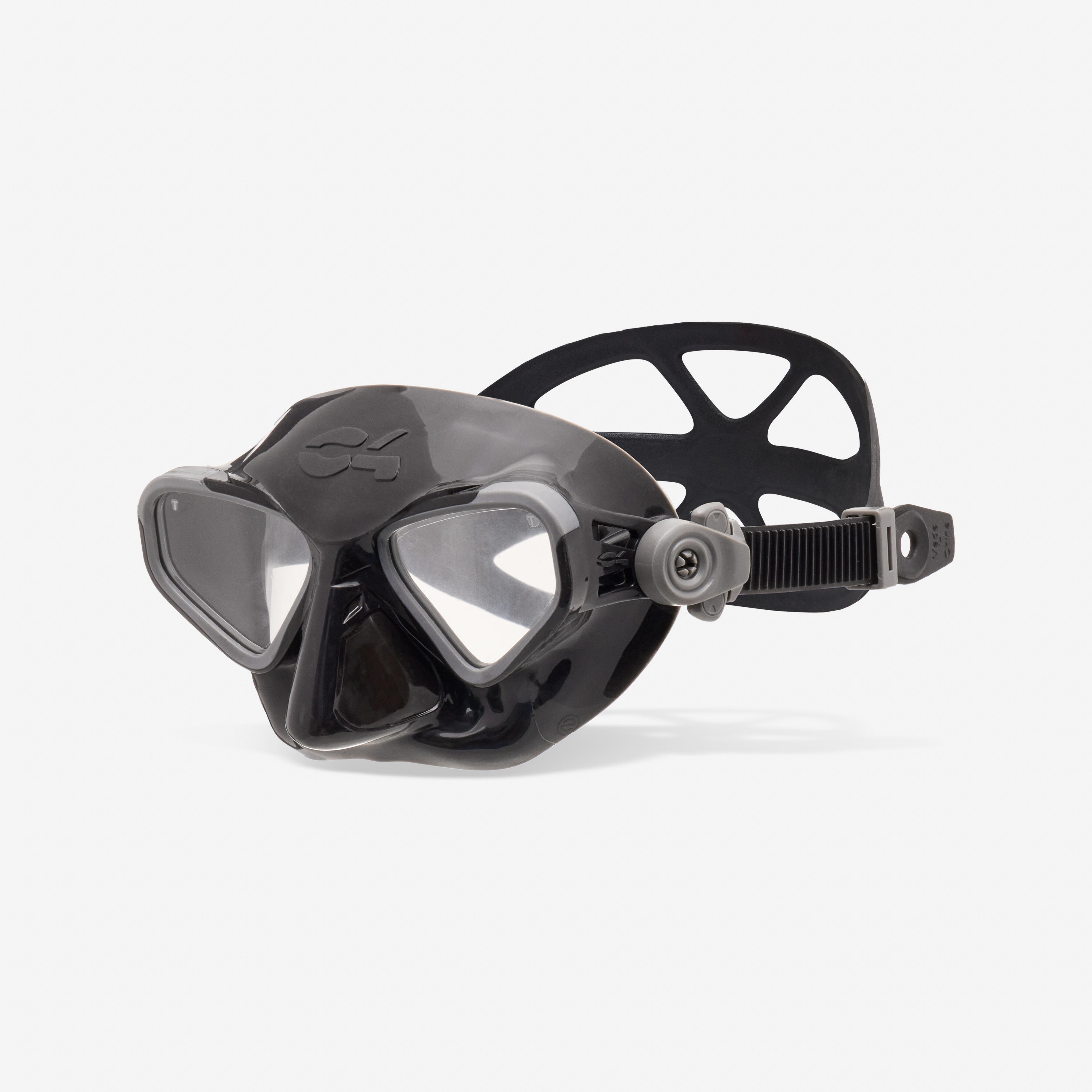 Maska do łowiectwa i freedivingu C4 Carbon Falcon anty-fog dwuszybowa