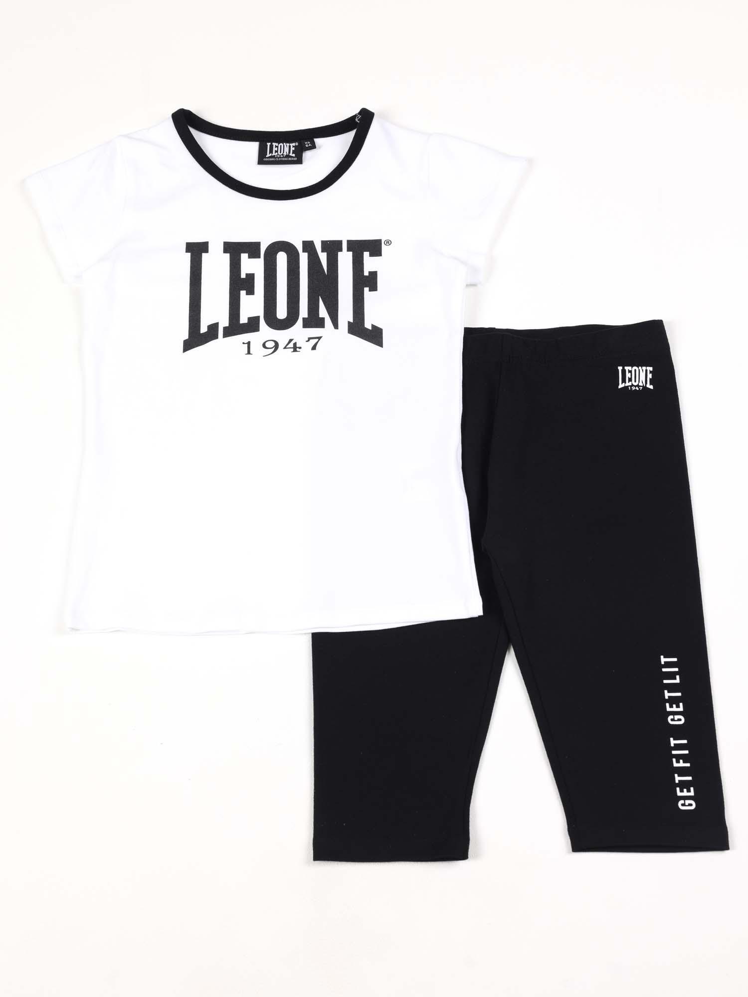 Komplet dziewczęcy Leone 1947 Apparel koszulka i szorty