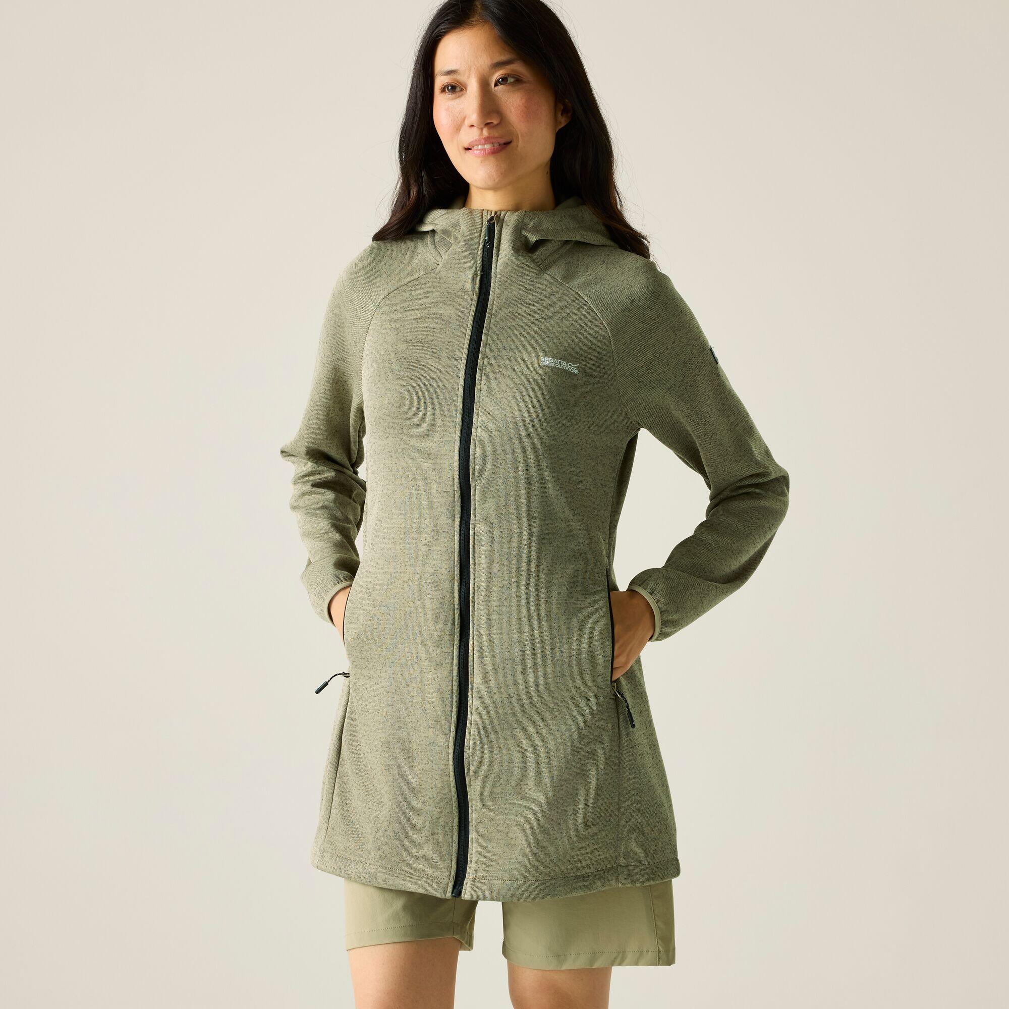 Bluza damska Bloomfield Long Line Fill z kapturem i zamkiem błyskawicznym