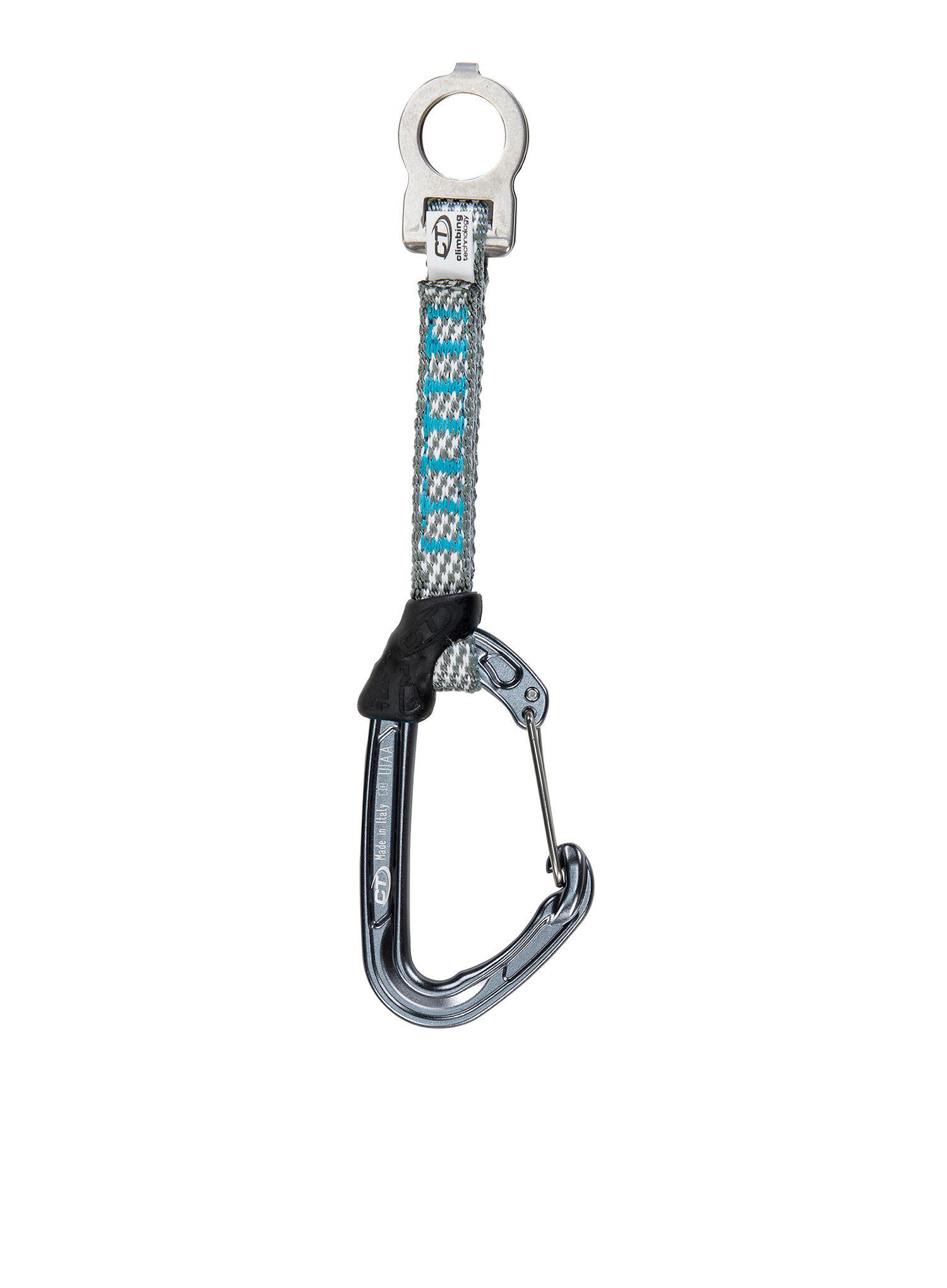 Ekspres wspinaczkowy Climbing Technology Ice Hook 12 cm - grey