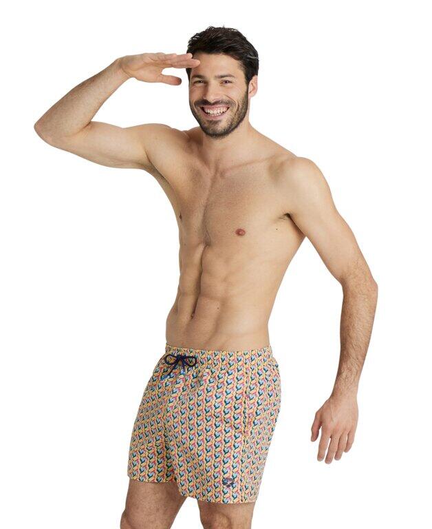 Szorty kąpielowe męskie spodenki kąpielówki Arena Beach Short Shark