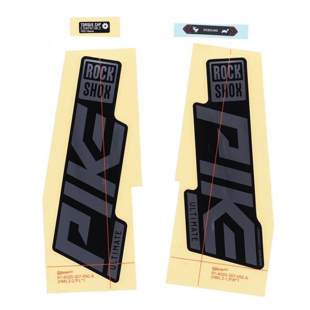 Zestaw naklejek na widelce Rockshox Pike Ultimate