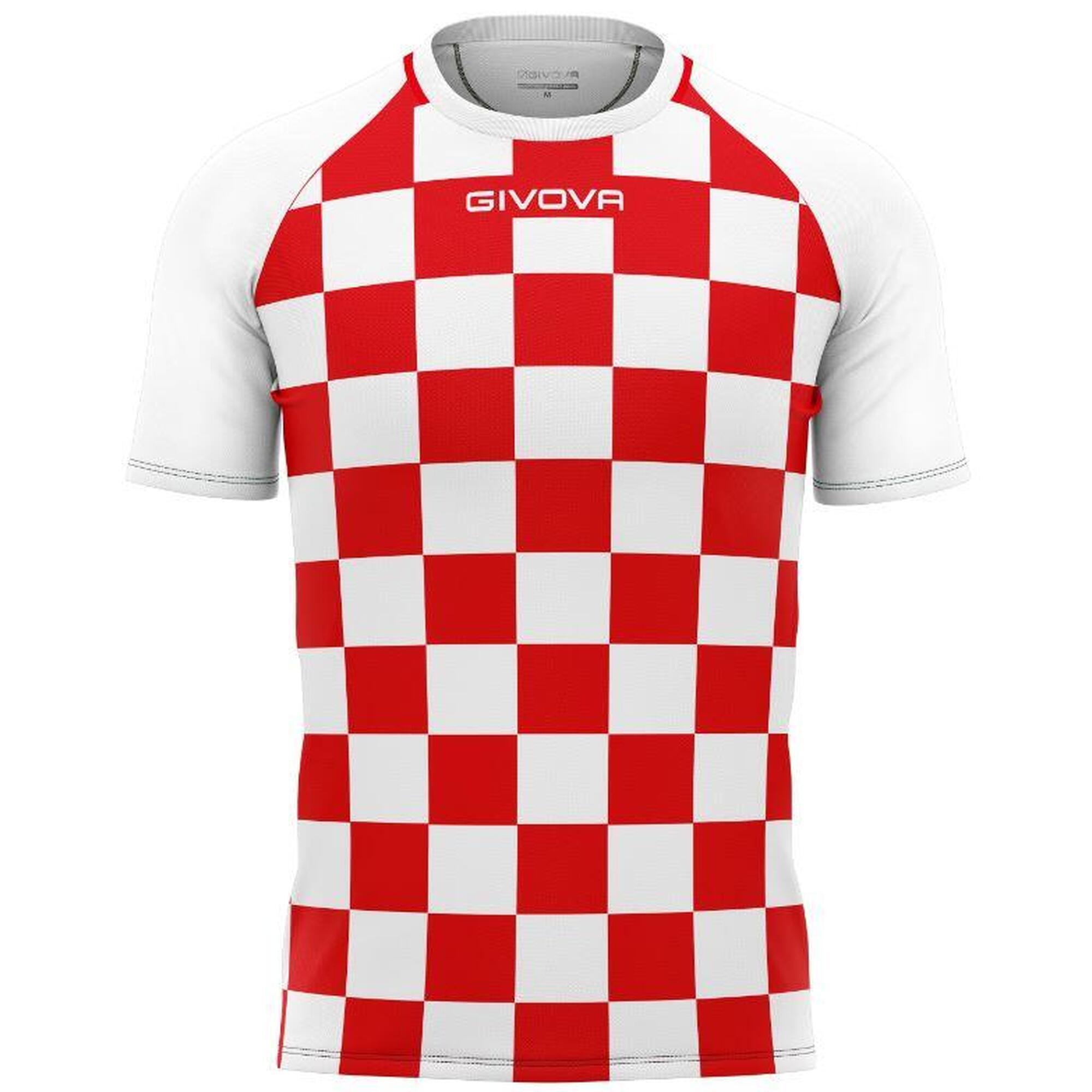 Givova Dama Sportowa Koszulka Biała - L - Oddychająca i Lekka