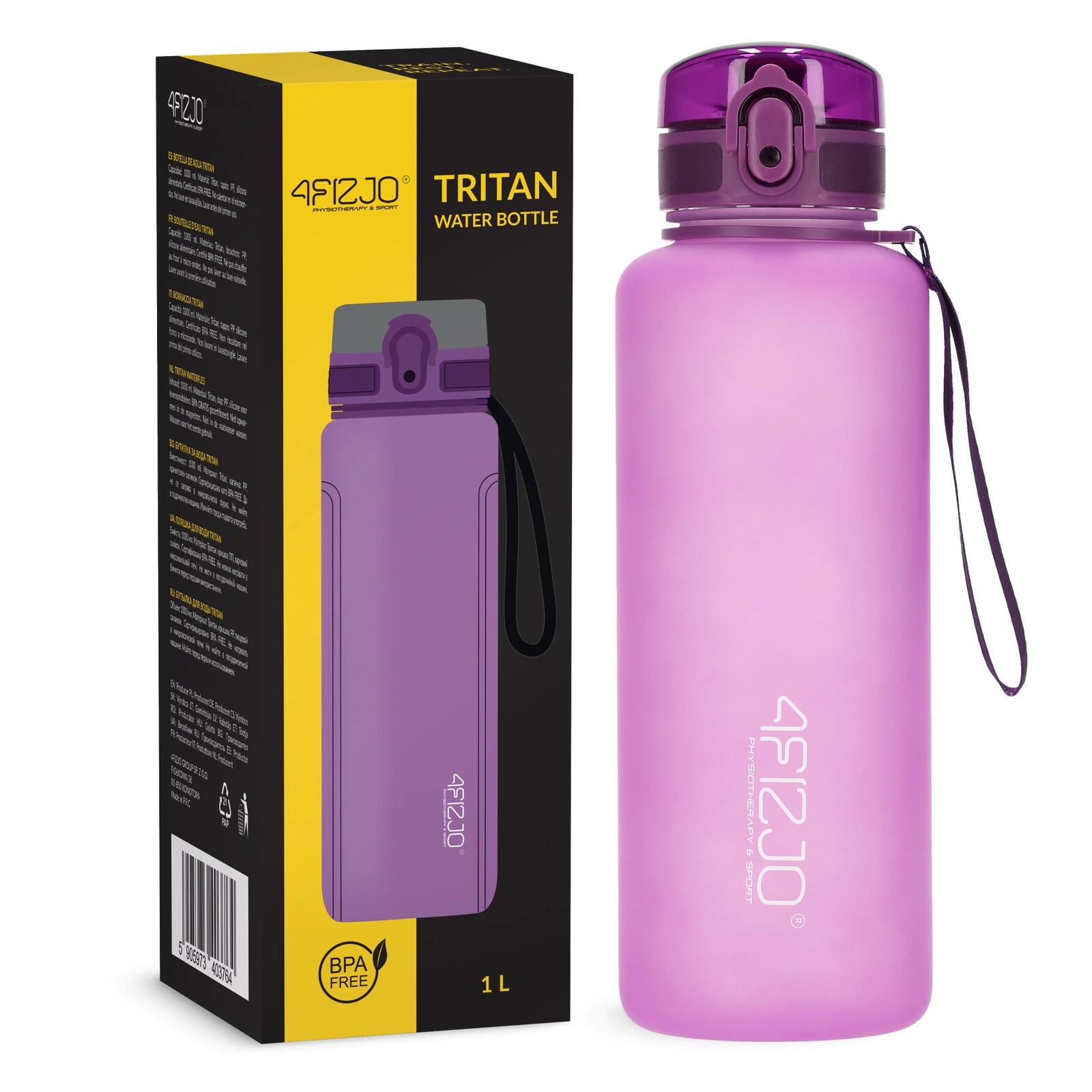Sportowa butelka na wodę 4FIZJO 1000 ml
