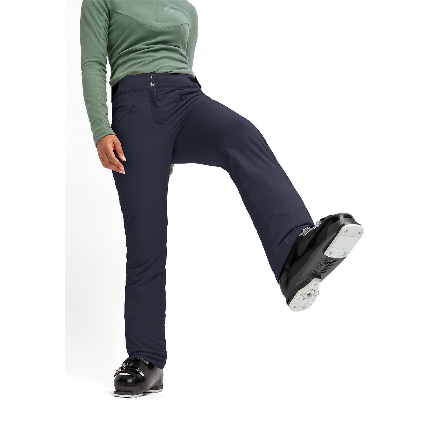 Damskie spodnie narciarskie slim Maier Sports Allissia 2.1