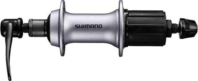 Piasta rowerowa tylna Shimano FH-T3000 36H QR 8/9-rzędowa srebrna