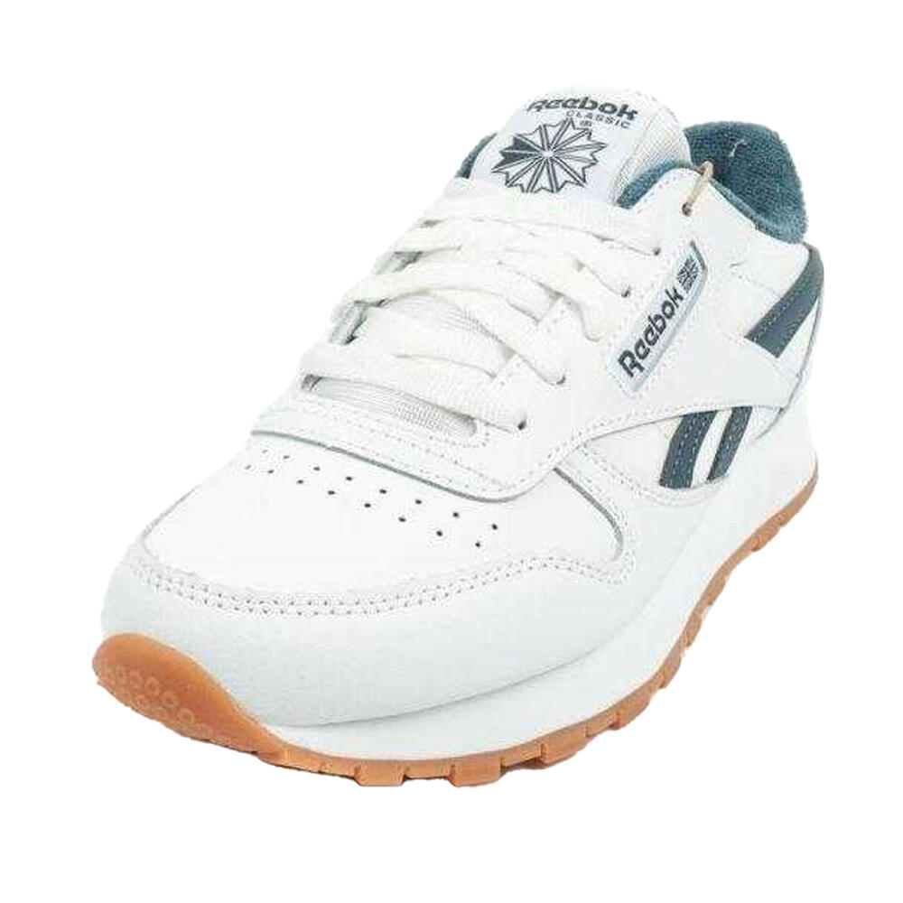 Damskie Buty Sportowe Classic Logo Ze Skóry Ekologicznej