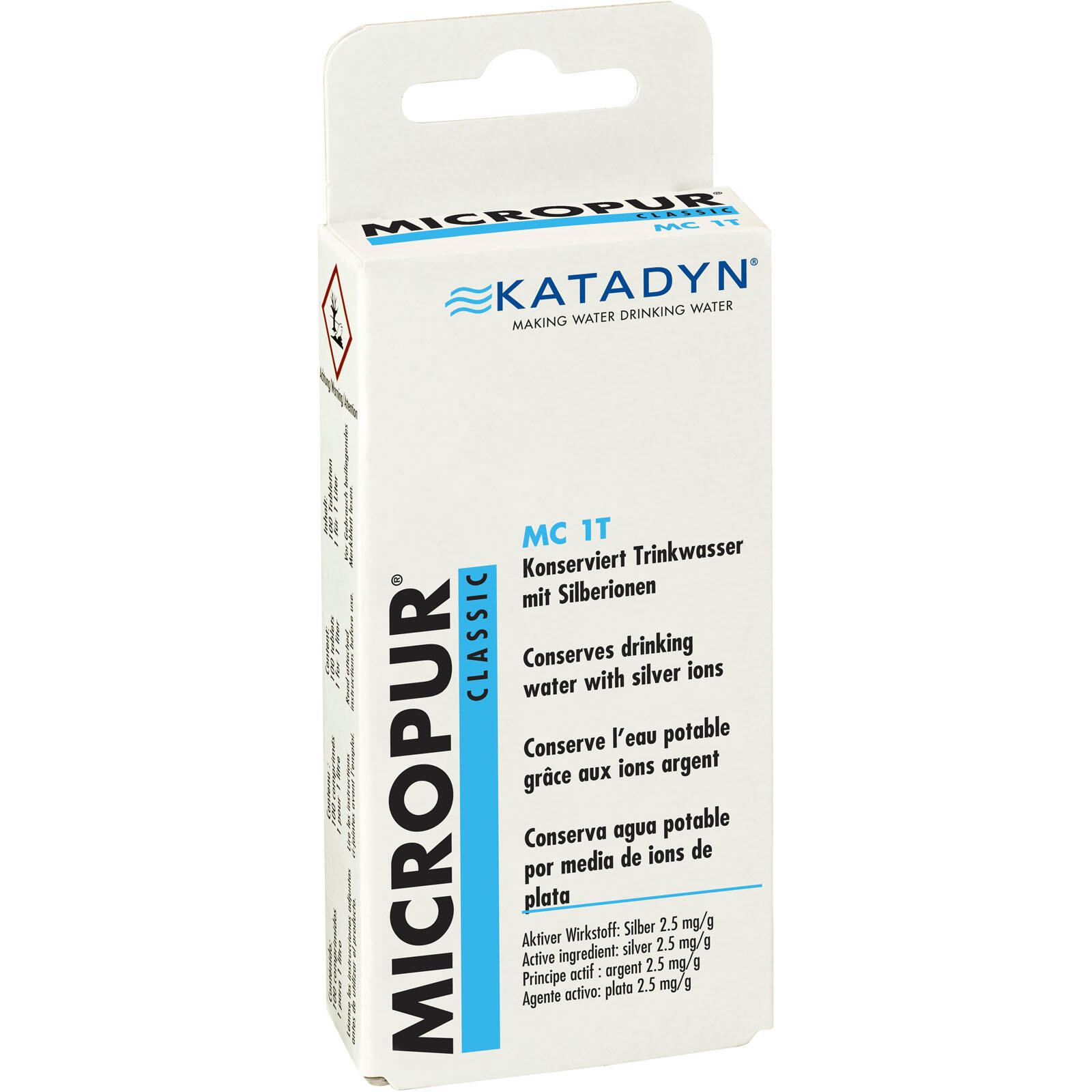 Tabletki do uzdatniania wody Micropur 100 sztuk