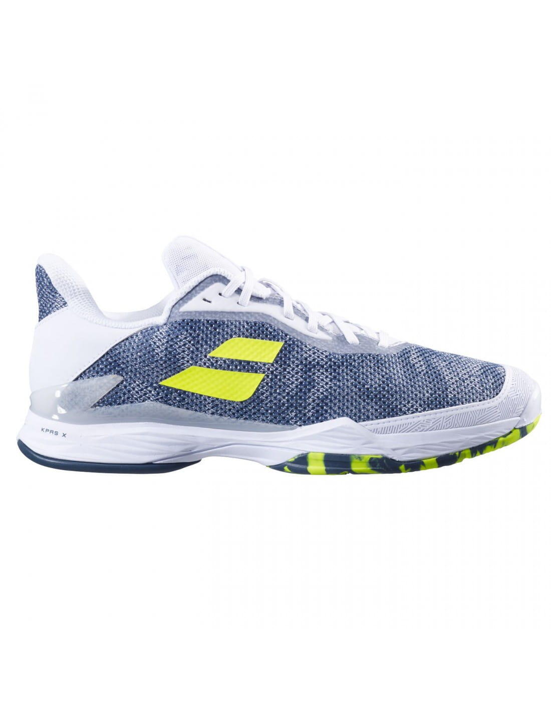 Buty tenisowe męskie Babolat Jet Tere clay men white/dark blue 43