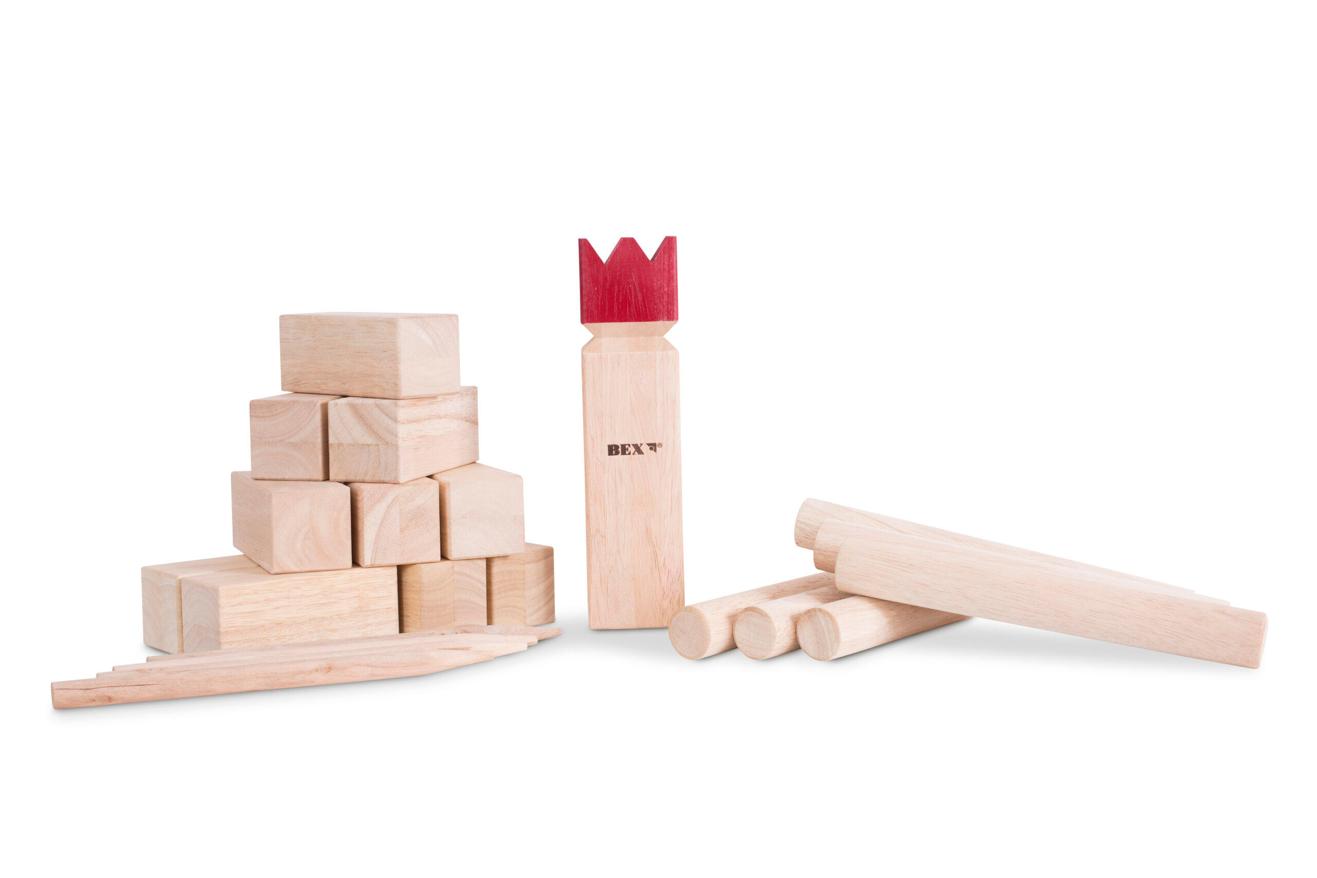 Gra plenerowa Original Kubb Red King