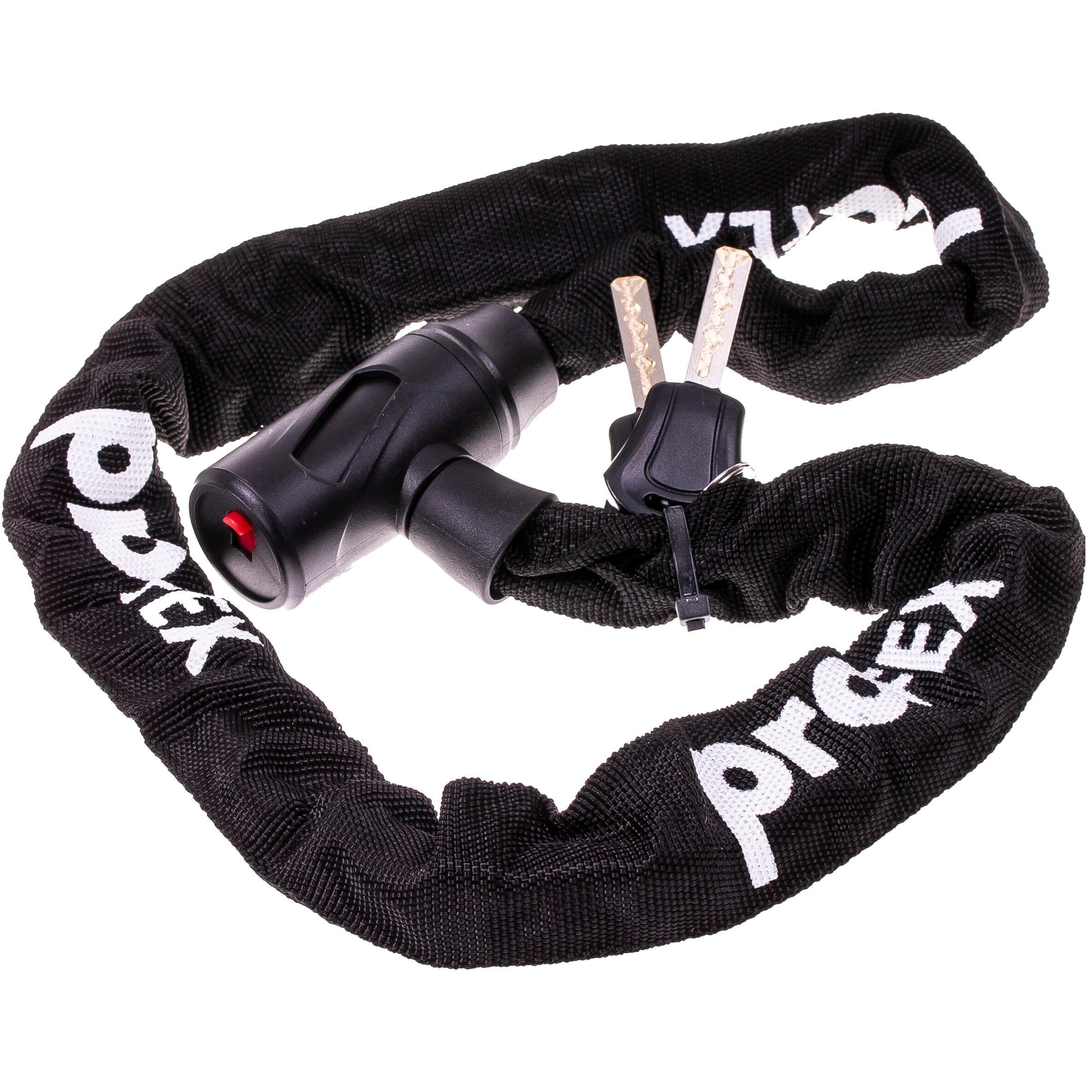 Zapięcie rowerowe łańcuch 90 cm/5 mm Profex na klucz