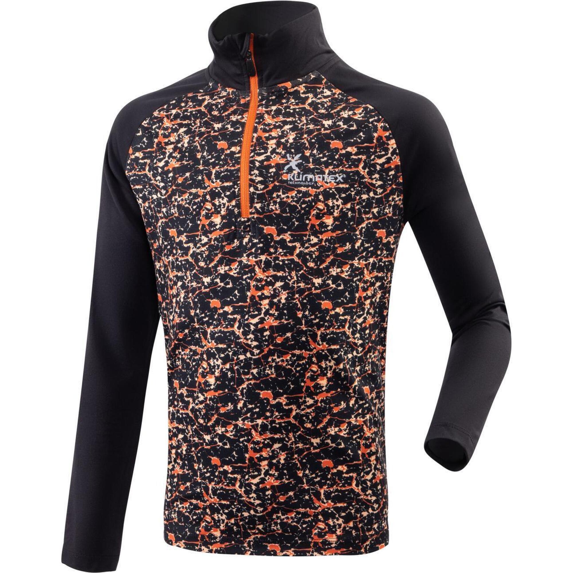 Bluza dla dzieci Climatex Hael czarna oddychająca 158