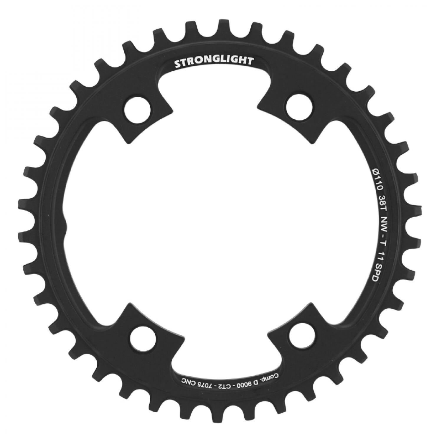 Taca gravel 4 branches Stronglight Shimano Ultegra 6800 Ct2 38Dts Mono Shimano D