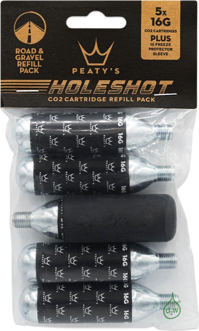 Kartusze CO2 Peaty's Holeshot Recharge (x5)