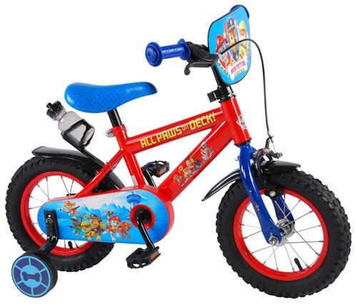 Rower dziecięcy Paw Patrol 12 cali czerwono-niebieski