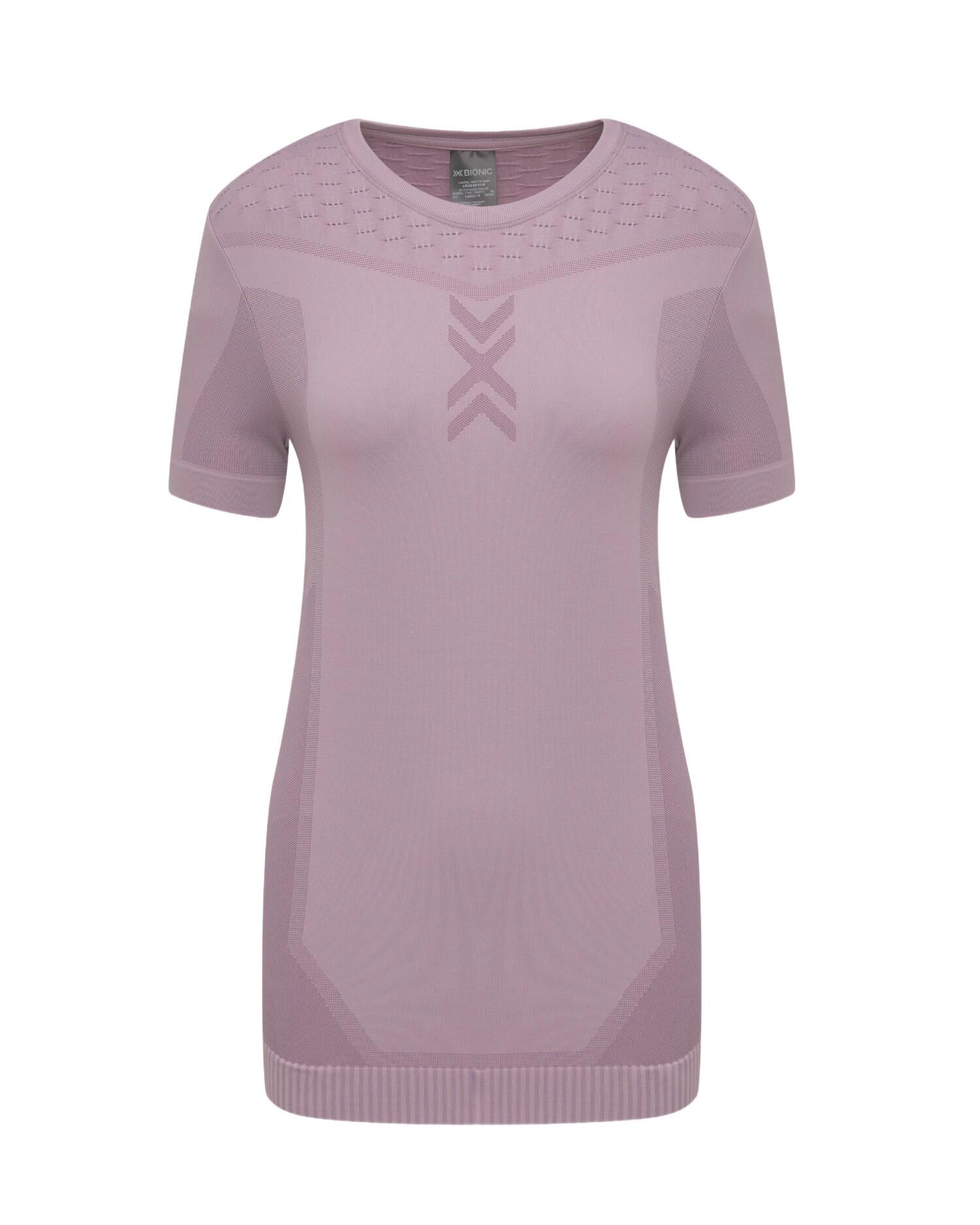 Koszulka multisportowa z krótkim rękawem damska X-Bionic X-Ential Lavender