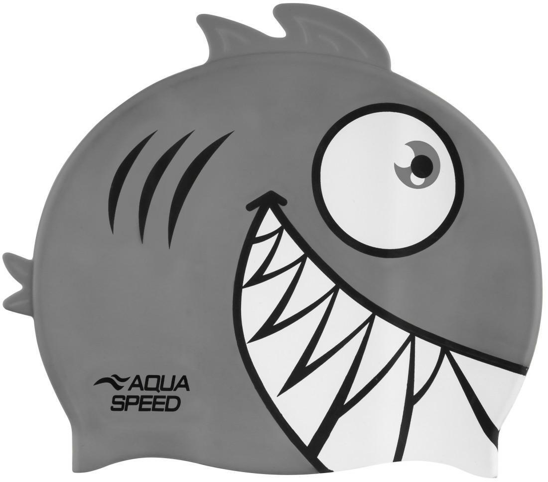 Czepek pływacki silikonowy dla dzieci Aqua Speed Pirana