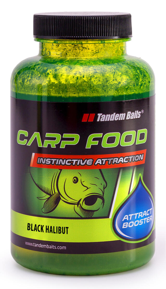 Booster Karpiowy PVA Carp Food Attract 300ml Czarny Halibut