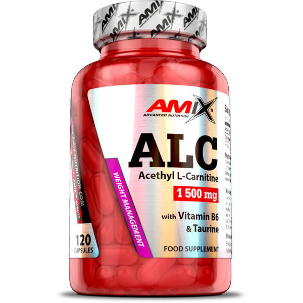 ALC 1500 mg (acetylo-L-karnityna) – 120 kapsułek Amix Nutrition