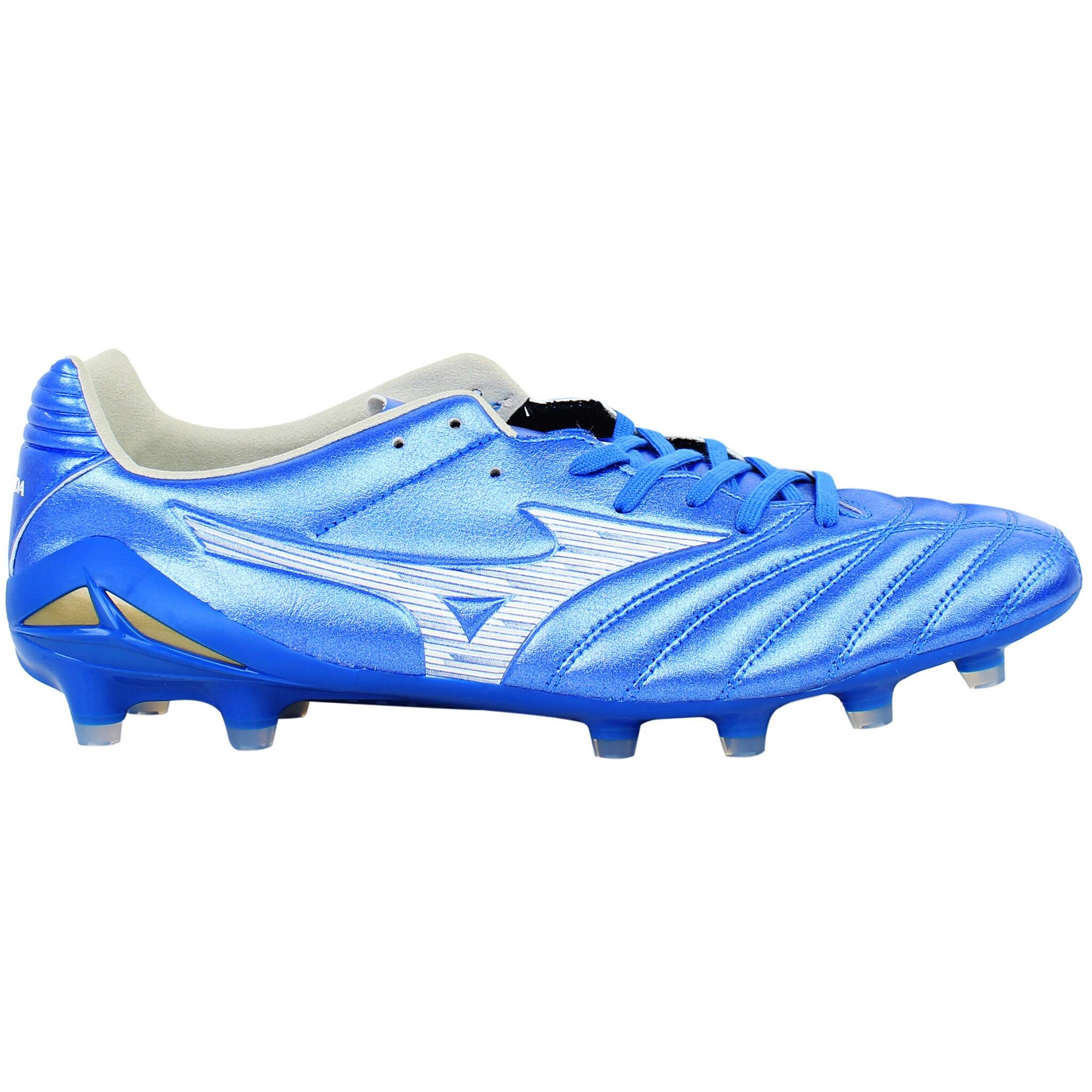 Buty piłkarskie męskie Mizuno Monarcida Neo III Pro FG laser blue/white