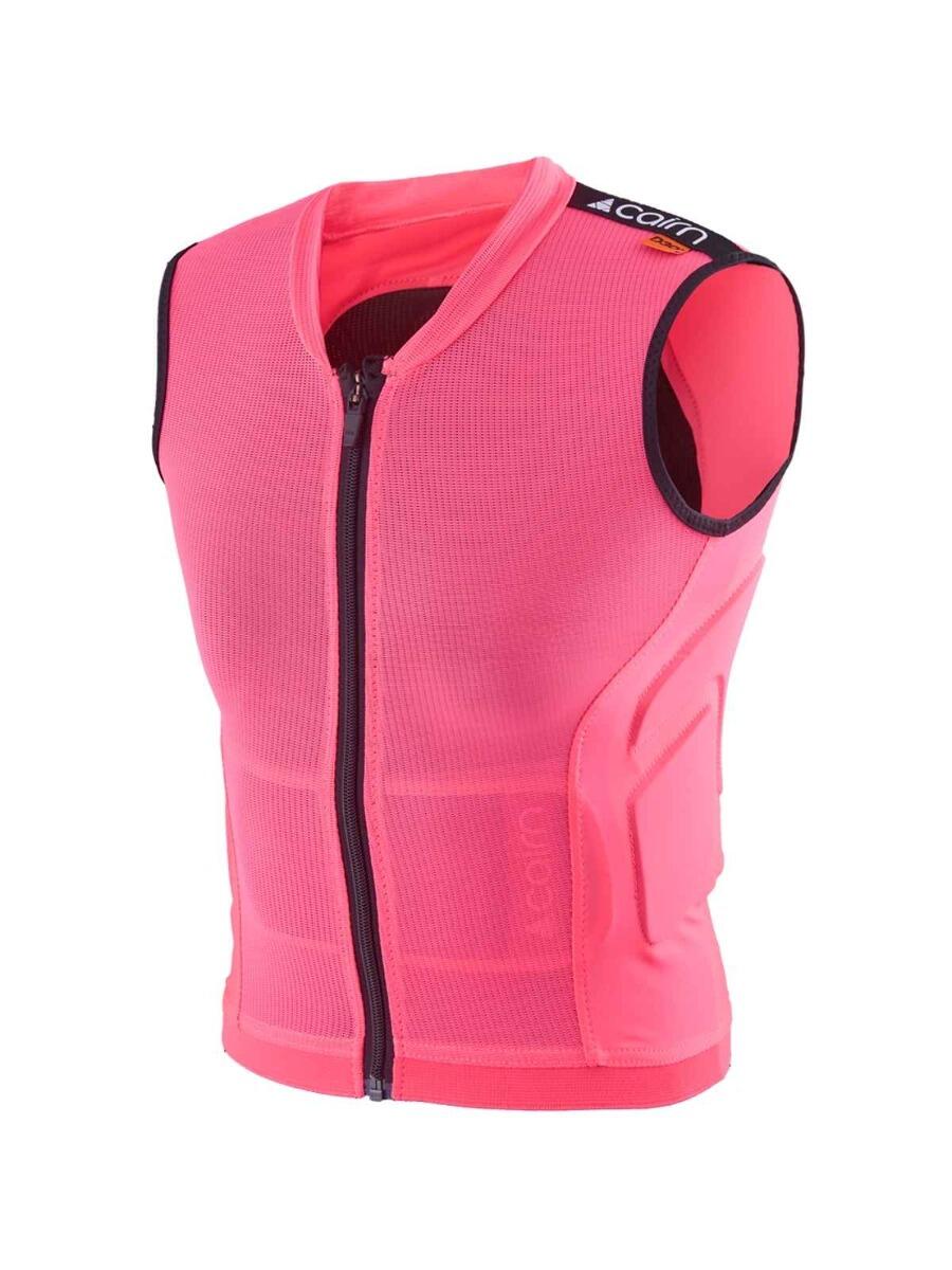 Ochraniacz pleców dla dzieci – narty, snowboard, MTB – D3O® – różowy