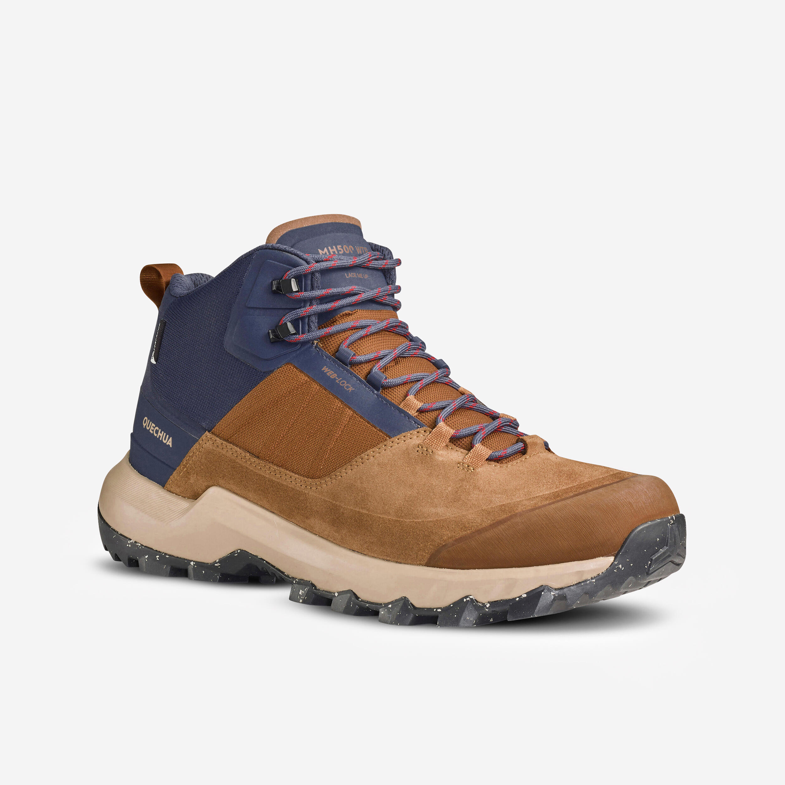 Buty turystyczne męskie Quechua mh500 mid wodoodporne