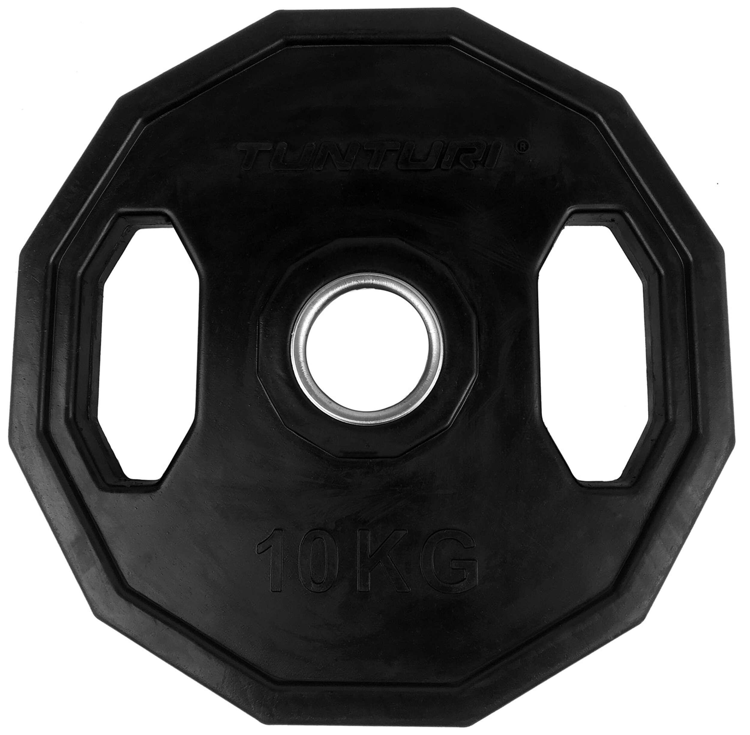 Talerz Olimpijski Gumowany Tunturi 1 x 10Kg