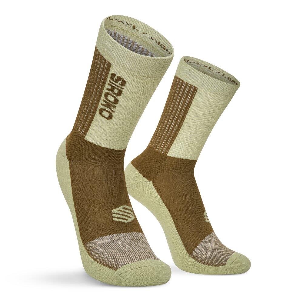 Skarpety rowerowe MTB Kolarstwo Siroko MTB Shred Matcha