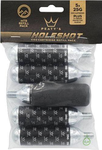 Kartusze CO2 Peaty's Holeshot Recharge (x5)