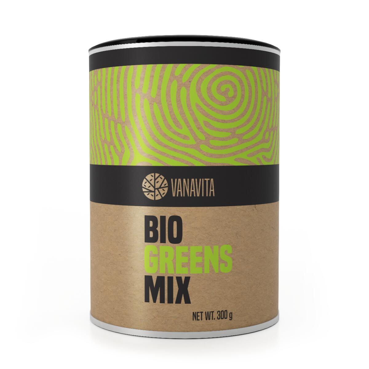 Zielona mieszanka BIO Greens Mix proszek 300 g