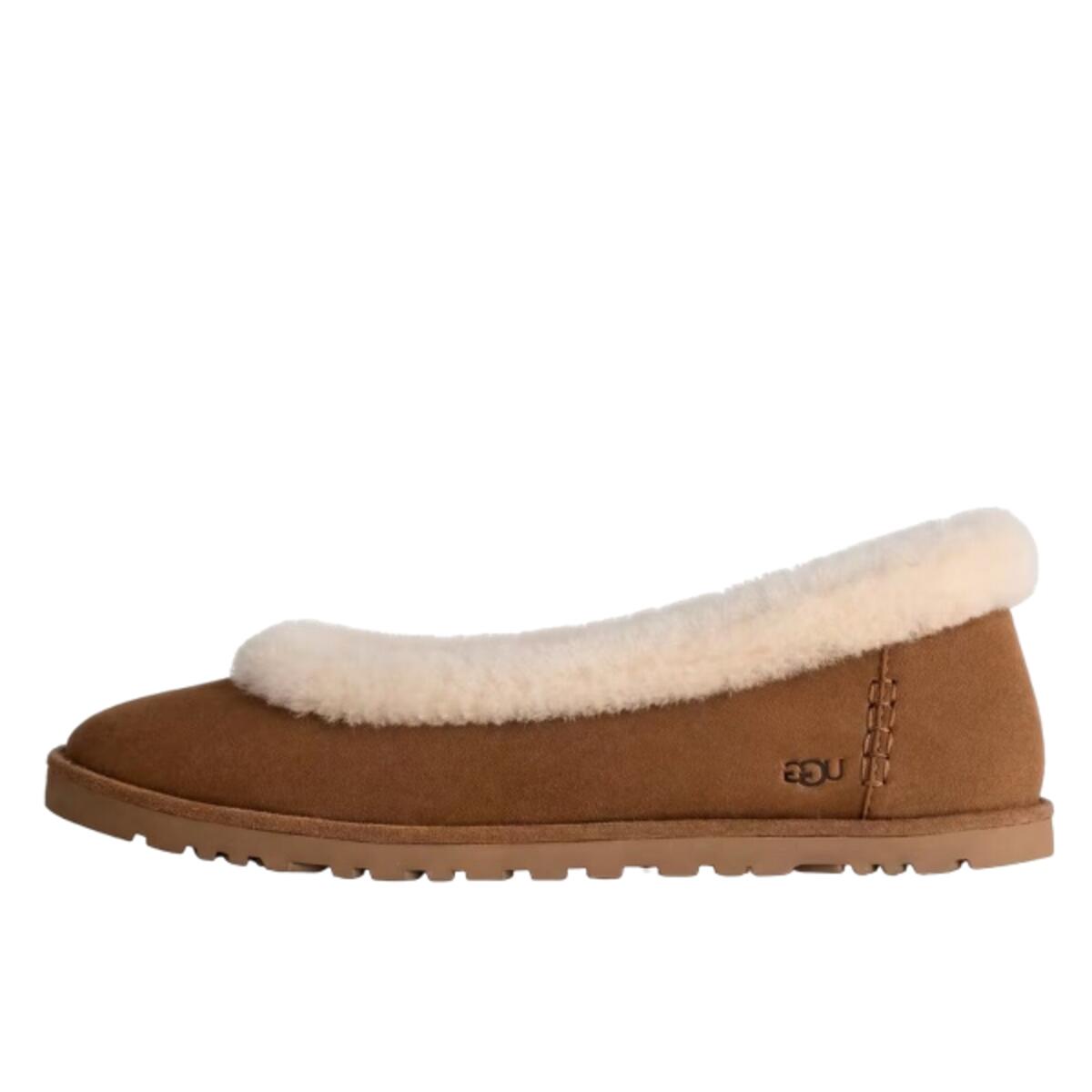 UGG Zora Ballet Flat Chestnut