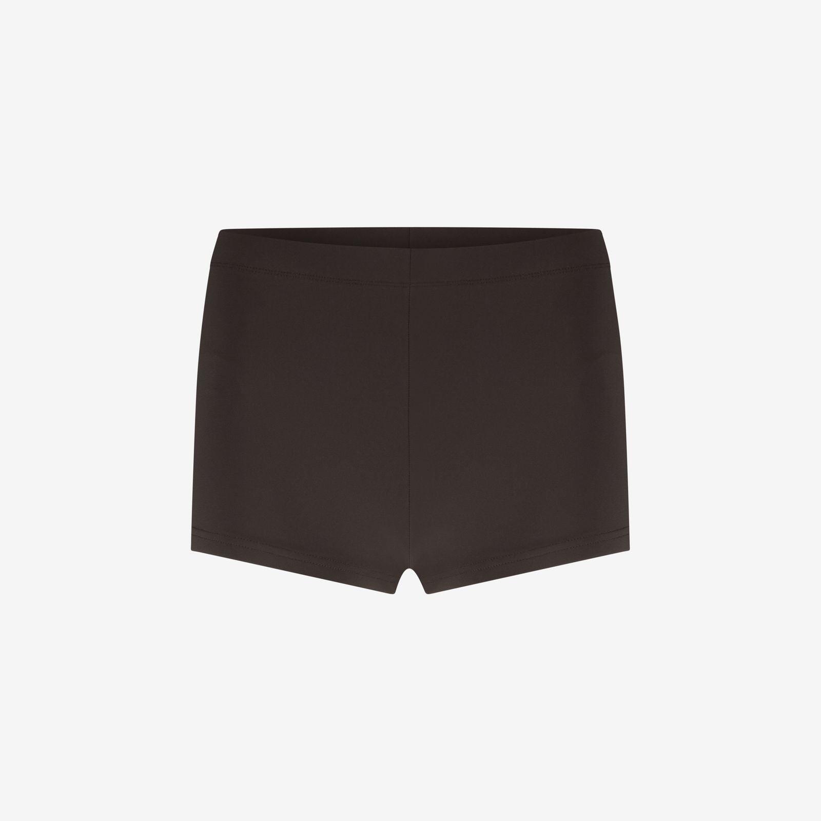 Damskie premium hotpants do pływania surfingu & wiosłowania - Brązowe