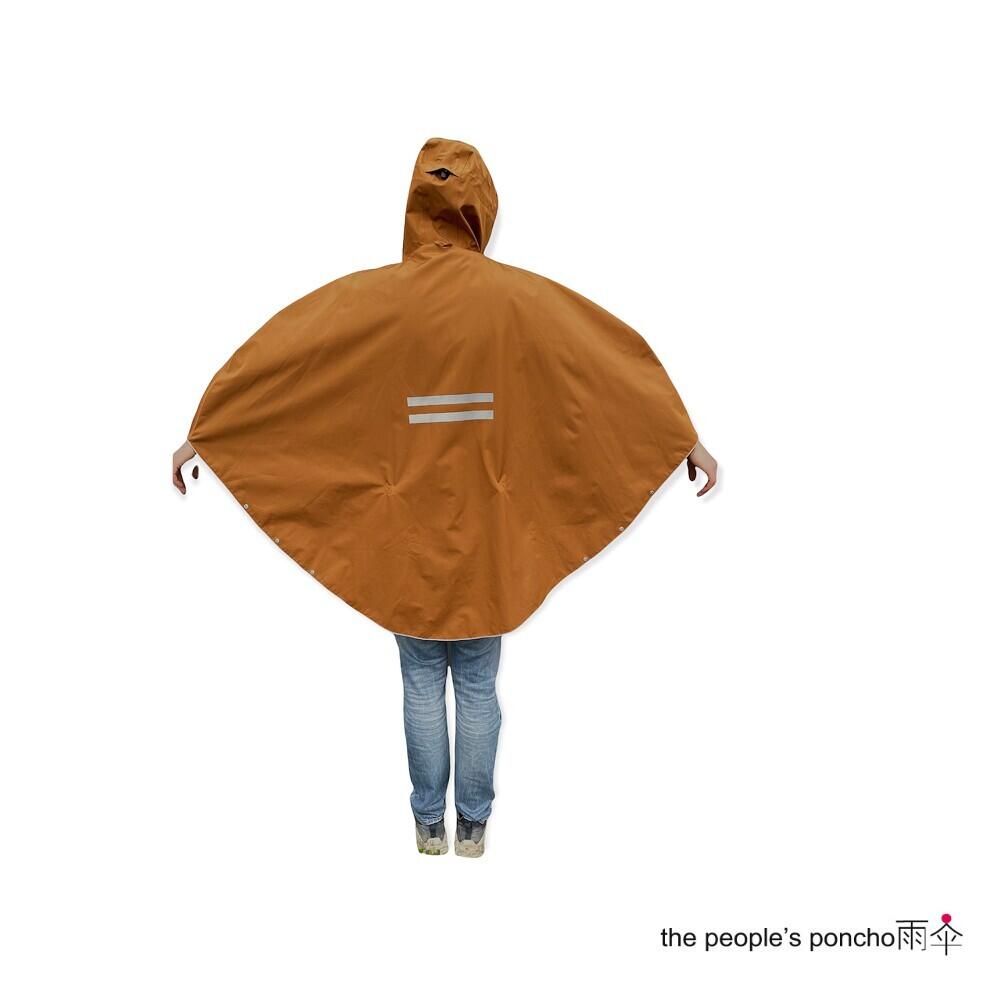 Poncho Ludowe Poncho Brązowe
