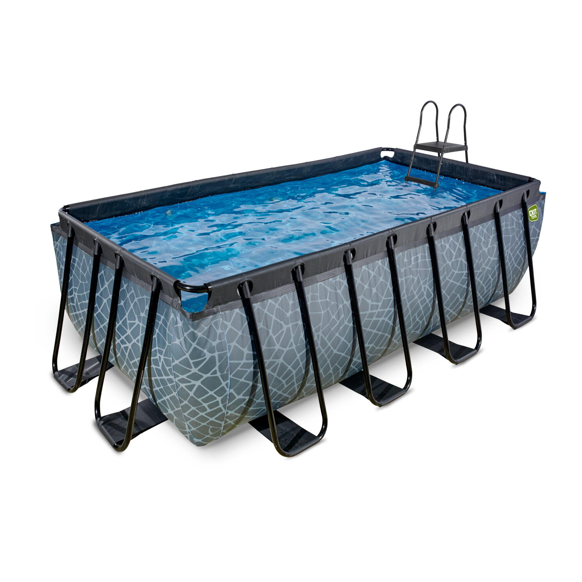 Basen 400x200x122cm z pompą z filtrem piaskowym
